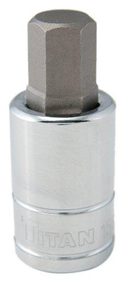 Titan TIT15613 15613 0.5 in. Drive Hex Bit Socket - 13 mm., Pack Of 6 Titan TIT15613 15613 0.5 in. Drive Hex Bit Socket - 13 mm., Pack Of 6