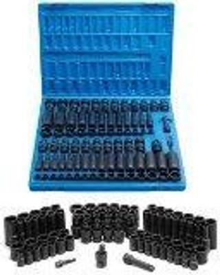 Grey Pneumatic GRE1281 (1281) 3/8" Drive 81-Piece Master Socket Set Grey Pneumatic GRE1281 (1281) 3/8" Drive 81-Piece Master Socket Set
