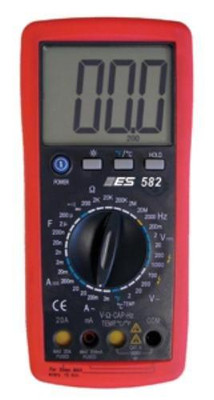 Electronic Specialties ESI582 ESI 582 Red 7.75" x 3.5" Deluxe Digital Multimeter Electronic Specialties ESI582 ESI 582 Red 7.75" x 3.5" Deluxe Digital Multimeter