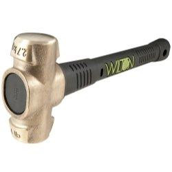 Wilton WIL90616 90616 6-pound Head, 16 B.A.S.H Brass Hammer with Safety Plate Securing Head to Handle