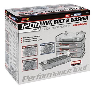 WILMAR WLMW5226 JEGS Performance Products Nut, Bolt, Washer & Screw Assortment