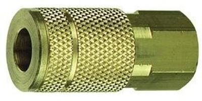 Plews TRF13-611 Tru-Flate Coupler Body 1/4 " Npt Brass 3/8 " Plews TRF13-611 Tru-Flate Coupler Body 1/4 " Npt Brass 3/8 "