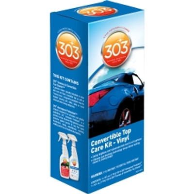 303 TOT30510 303® Vinyl Convertible Top Care Kit - Case Of 6 Products 303 TOT30510 303® Vinyl Convertible Top Care Kit - Case Of 6 Products