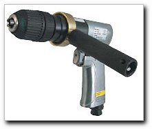 Sunex SUN264810 International SX494 1/2" Dr. Heavy Duty Reversible Air Drill with Keyless Chuck