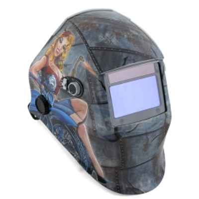 Titan TIT45000 Shop Iron Solar Powered Auto Darkening Welding Helmet Titan TIT45000 Shop Iron Solar Powered Auto Darkening Welding Helmet