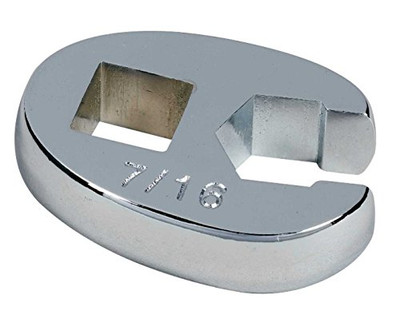 Sunex SUN970804 3/8" Dr. 7/16" Fully Polished Flare Nut Crowfoot Wrench