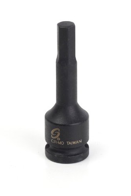 Sunex SUN36481 3/8" Drive Hex Driver Impact Socket - 4mm