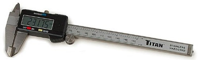 Titan TIT23175 Electronic Digital Caliper, Pack Of 6 Titan TIT23175 Electronic Digital Caliper, Pack Of 6