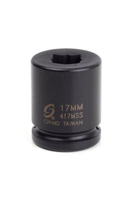 Sunex SUN417MSS 3/4-Inch Drive 17-Mm Double Square Impact Socket