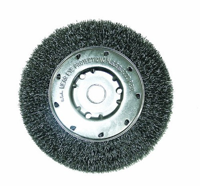 Shark Industries Ltd SRK14058 Shark 6-Inch Crimped Straight Wire Wheel