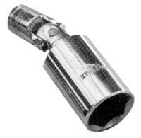 K Tool International KTI22527 3/8" Drive Flex Spark Plug Socket 13/16" () Category: Ignition System Tools