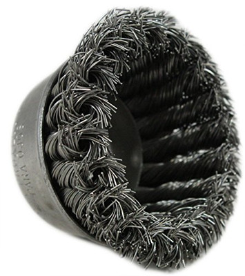 Shark Industries Ltd SRK14041 Shark 3-Inch Single Row Knotted Cup Brush