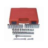 K Tool International KTI22547 SOCKET SET 3/8 DRIVE 47 PIECEE 12 POINT