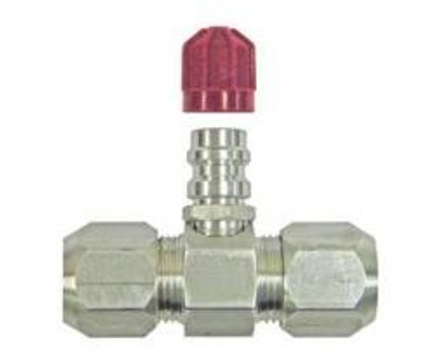 S.U.R. and R Auto Parts SRRAC458L 5/8" LOW SIDE SERVICE PORT (SRR-)