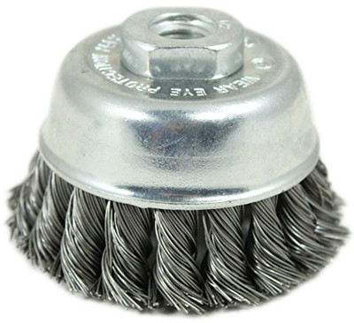 Shark Industries Ltd SRK14042 Shark 3-Inch Single Row Knotted Cup Brush