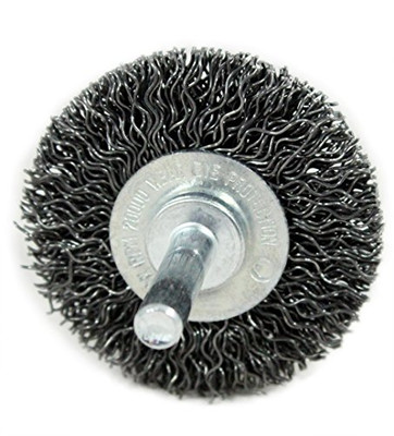 Shark Industries Ltd SRK14028 Shark 0.25-Inch Shank Old Number 720F 2-Inch Circular Wire Wheel