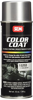 SEM Products SEM15253 SEM Titanium Metallic Color Coat - 12 oz. SEM Products SEM15253 SEM Titanium Metallic Color Coat - 12 oz.
