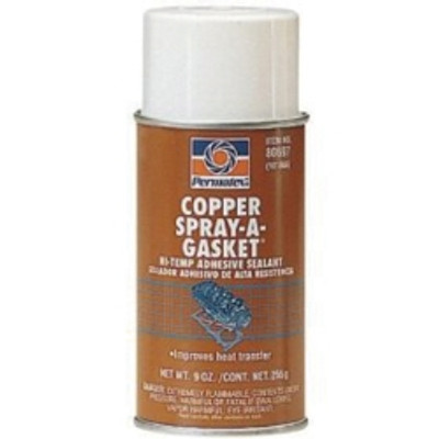 Copper Spray A Gasket Hi Temp Sealant, 12 Ounce Aerosol Can PTX80697 Copper Spray A Gasket Hi Temp Sealant, 12 Ounce Aerosol Can PTX80697