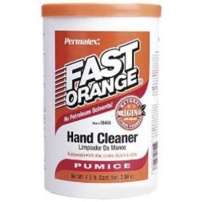 ITW PERMATEX INC PTX35406 Fast Orange Hand Cleaner, Cream, with Fine Pumice, Solvent Free, 4.5 lb Tub, Case of 6 ITW PERMATEX INC PTX35406 Fast Orange Hand Cleaner, Cream, with Fine Pumice, Solvent Free, 4.5 lb Tub, Case of 6