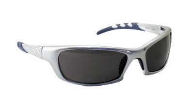 SAS Safety SAS542-0201 GTR Safety Glasses with Shade Lens and Silver Frame, Polybag
