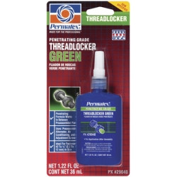 ITW PERMATEX INC PTX29040 Penetrating Grade Threadlocker Green, 36mL Bottle Carded, Case of 6 Bottles