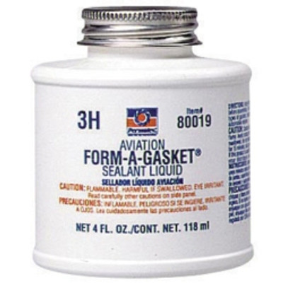 Aviation Form A Gasket #3 Sealant, 4 Ounce Bottle PTX80019