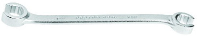 Proto PRO3707MT Double End Flare Nut Wrench, 7mm x 8mm, 12 Point, 144.5mm Long, Satin Finish Proto INDUSTRIAL