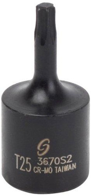 Sunex SUN3670S2 3670s2 3/8-Inch Drive T 25 Drive Internal Star Impact Socket