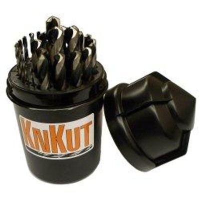 R W THOMPSON INC KNK29KK5DB Fractional Jobber Length Drill Bit Buddy Set - 29 Pieces R W THOMPSON INC KNK29KK5DB Fractional Jobber Length Drill Bit Buddy Set - 29 Pieces