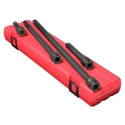 Sunex SUN2500 Tools Impact Socket Extensions - 1/2in. Drive, 4-Pc. Set