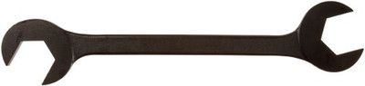 Martin Sprocket & Gear MRTBLK3732 Martin Forged Alloy Steel 2" x 2" Opening 15 and 60 Degree Double Head Open End Hydraulic Wrench, 19.25" Overall Length, Industrial Black Finish Martin Sprocket & Gear MRTBLK3732 Martin Forged Alloy Steel 2" x 2" Opening 15 and 60 Degree Double Head Open End Hydraulic Wrench, 19.25" Overall Length, Industrial Black Finish