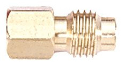Mastercool MSC82634-M 82634 1/4-Inch FL-Female (7/16-20-Inch) x 1/2-Inch ACME-Male Connector Mastercool MSC82634-M 82634 1/4-Inch FL-Female (7/16-20-Inch) x 1/2-Inch ACME-Male Connector