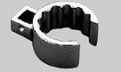 Martin Sprocket & Gear MRTBC22 Martin Forged Alloy Steel 11/16" Opening Flare Nut 3/8" Drive Crowfoot Wrench, 12 Points Standard, 25/32" Length of Centers, Chrome Finish