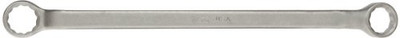 Martin Sprocket & Gear MRT9725B Martin Forged Alloy Steel 1/2" x 9/16" Opening Double Offset 45 Degree Short Pattern Box Wrench, 12 Points, 5-1/2" Overall Length, Chrome Finish