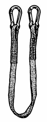 Mo-Clamp MOC6307 60" Securing Sling w/ Snap Rings Mo-Clamp MOC6307 60" Securing Sling w/ Snap Rings