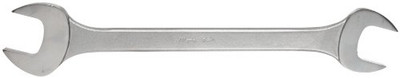 Martin Sprocket & Gear MRT1041B Martin Forged Alloy Steel 1-1/2" x 1-5/8" Opening Offset 15 Degree Angle Double Head Open End Wrench, 17" Overall Length, Chrome Finish