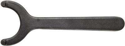 Martin Sprocket & Gear MRT432 Martin High Carbon Steel 2-3/4" Center Distance Pins Face Spanner, 2-9/32" Span of Jaws in Clear, Industrial Black Finish