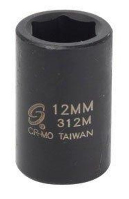 Sunex SUN312M 312m 3/8-Inch Drive 12-Mm Impact Socket Sunex SUN312M 312m 3/8-Inch Drive 12-Mm Impact Socket