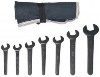 Martin Sprocket & Gear MRTCN7K Martin 15 Degree Angle Check Nut Wrench Set, 7 Pieces ranging from 7/16" to 7/8" in Kit Bag, Industrial Black Finish Martin Sprocket & Gear MRTCN7K Martin 15 Degree Angle Check Nut Wrench Set, 7 Pieces ranging from 7/16" to 7/8" in Kit Bag, Industrial Black Finish