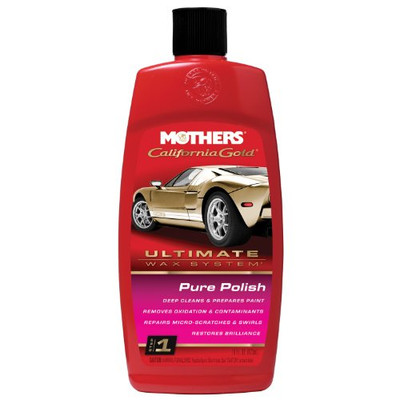 Norton MOM07100 California Gold Pre-Wax Cleaner-Step 1, 16 oz Bottle, Mild Polish Removes Oxidation and Old Wax Company Norton MOM07100 California Gold Pre-Wax Cleaner-Step 1, 16 oz Bottle, Mild Polish Removes Oxidation and Old Wax Company