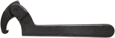 Martin Sprocket & Gear MRT474A Martin High Carbon Steel 4-1/2" to 6-1/4" Capacity Adjustable Hook Spanner, 12-1/8" Overall Length, Industrial Black Finish