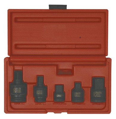 Sunex SUN3305 3305 3/8-Inch and 1/2-Inch Drive Adapter and Universal Joint Impact Set, 5-Piece Sunex SUN3305 3305 3/8-Inch and 1/2-Inch Drive Adapter and Universal Joint Impact Set, 5-Piece