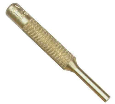 Mayhew MAY25703 Pro 1/8-Inch Knurled Brass Pin Punch Mayhew MAY25703 Pro 1/8-Inch Knurled Brass Pin Punch