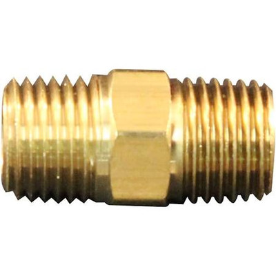 Milton Industries MIL647-2 Milton 1/2" MNPT Hex Nipple Hose Fitting - Box of 5 Milton Industries MIL647-2 Milton 1/2" MNPT Hex Nipple Hose Fitting - Box of 5