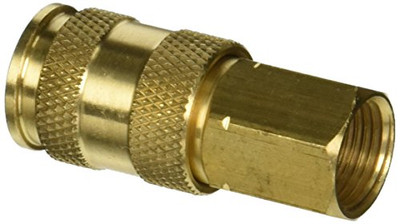 Milton Industries MILS766 Milton (S-766) 3/8" FNPT Female V-Style High-Flow Coupler Milton Industries MILS766 Milton (S-766) 3/8" FNPT Female V-Style High-Flow Coupler