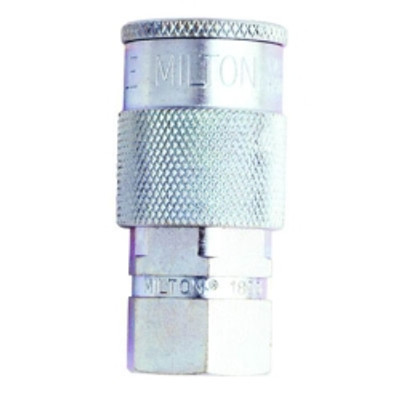 Milton Industries MIL1833BK Milton 1/4" FNPT H Style Coupler - Box of 50 Milton Industries MIL1833BK Milton 1/4" FNPT H Style Coupler - Box of 50