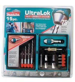 Makita MAK784874-A Ultralok 15-Piece Drilling and Driving Set
