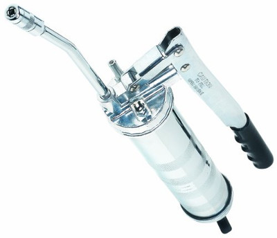 Airgas Safety LMXLX-1142 Grease Gun, Premium, Lever Action, 3 Way Loading, Rigid Extension, 4 Jaw Coupler with Ball Check