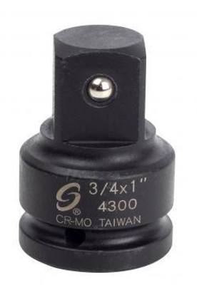 Sunex SUN4300 4300 3/4-Inch Female 1-Inch Male Impact Socket Adapter