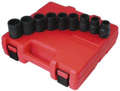 Sunex SUN4687 4687 3/4-Inch Drive 12-Point SAE Impact Socket Set, 9-Piece Sunex SUN4687 4687 3/4-Inch Drive 12-Point SAE Impact Socket Set, 9-Piece
